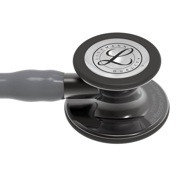 Stetoscop 3M™ Littmann® Cardiology IV Gri Si Capsula Fumurie (Gray/High-Polish Smoke)