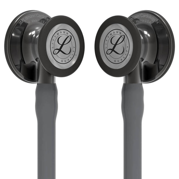 Stetoscop 3M™ Littmann® Cardiology IV Gri Si Capsula Fumurie (Gray/High-Polish Smoke)