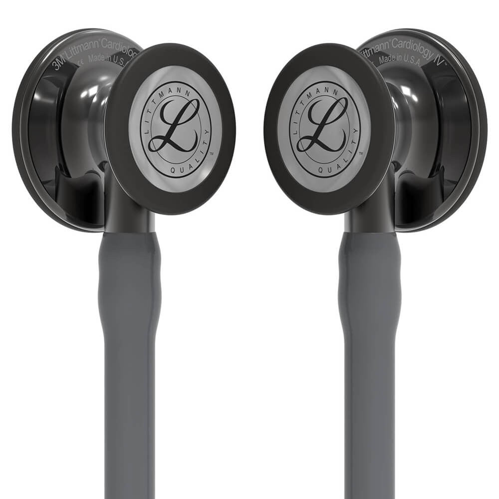 Stetoscop 3M™ Littmann® Cardiology IV Gri Si Capsula Fumurie (Gray/High-Polish Smoke)