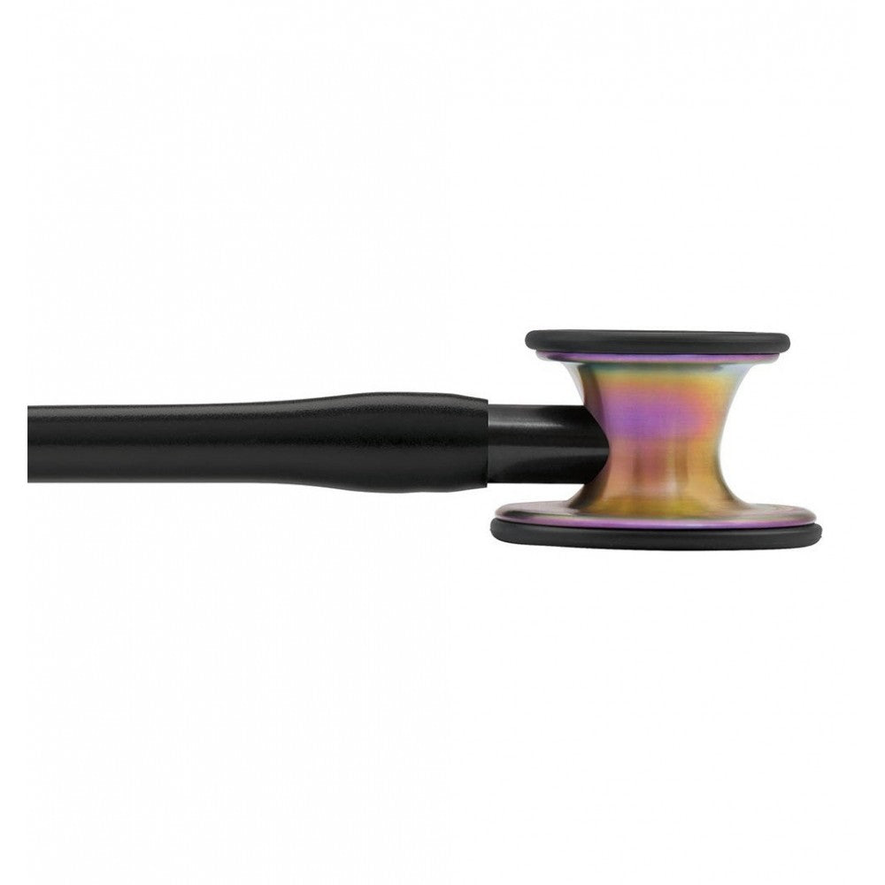 Stetoscop 3M™ Littmann® Cardiology IV Negru Si Capsula Curcubeu (Black/Rainbow)