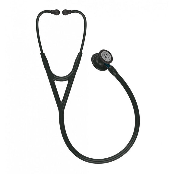 Stetoscop 3M™ Littmann® Cardiology IV Negru Complet/Albastru (Black/Black/Blue)