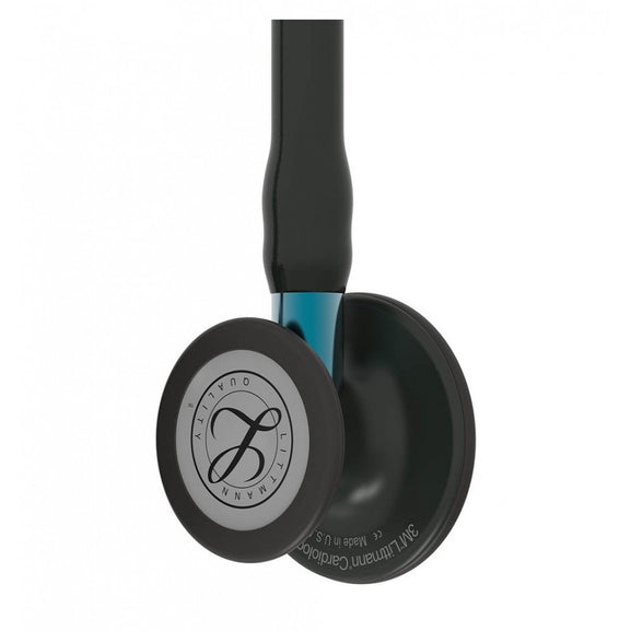 Stetoscop 3M™ Littmann® Cardiology IV Negru Complet/Albastru (Black/Black/Blue)