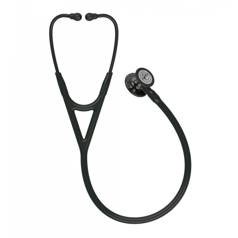 Stetoscop 3M™ Littmann® Cardiology IV Negru Complet Si Capsula Fumurie (Black/High-Polish Smoke)