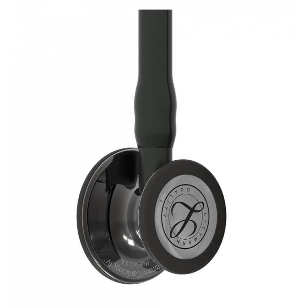 Stetoscop 3M™ Littmann® Cardiology IV Negru Complet Si Capsula Fumurie (Black/High-Polish Smoke)
