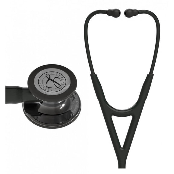 Stetoscop 3M™ Littmann® Cardiology IV Negru Complet Si Capsula Fumurie (Black/High-Polish Smoke)