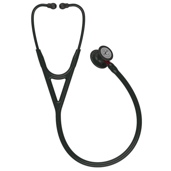 Stetoscop 3M™ Littmann® Cardiology IV Negru Complet/Rosu (Black/Black/Red)