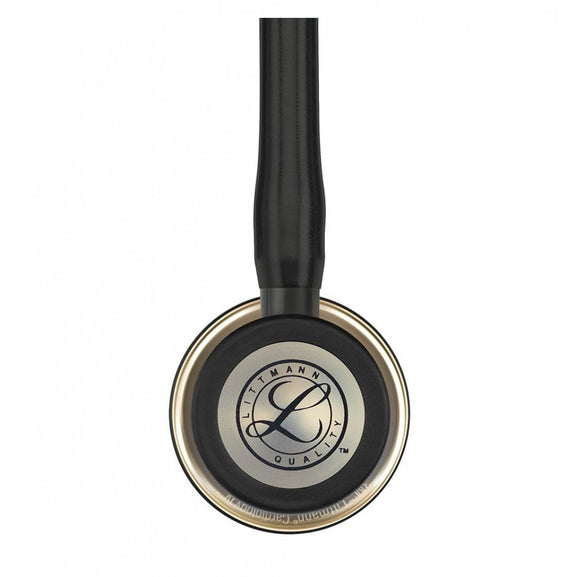 Stetoscop 3M™ Littmann® Cardiology IV Negru/Fumuriu Si Capsula Sampanie (Black/Smoke/Champagne)
