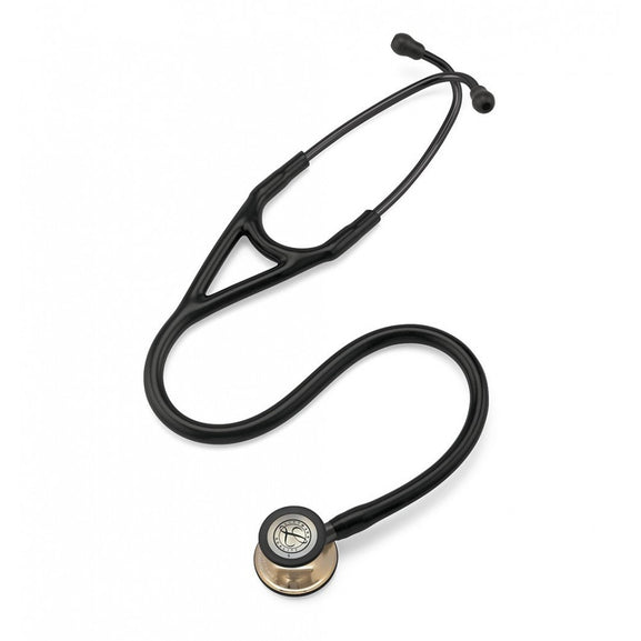 Stetoscop 3M™ Littmann® Cardiology IV Negru/Fumuriu Si Capsula Sampanie (Black/Smoke/Champagne)