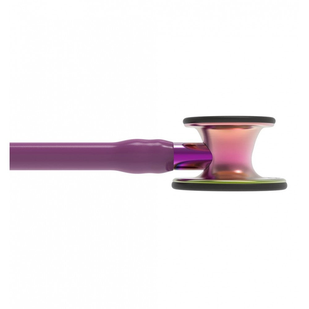 Stetoscop 3M™ Littmann® Cardiology IV Violet Si Capsula Curcubeu (Plum/Violet/Rainbow)