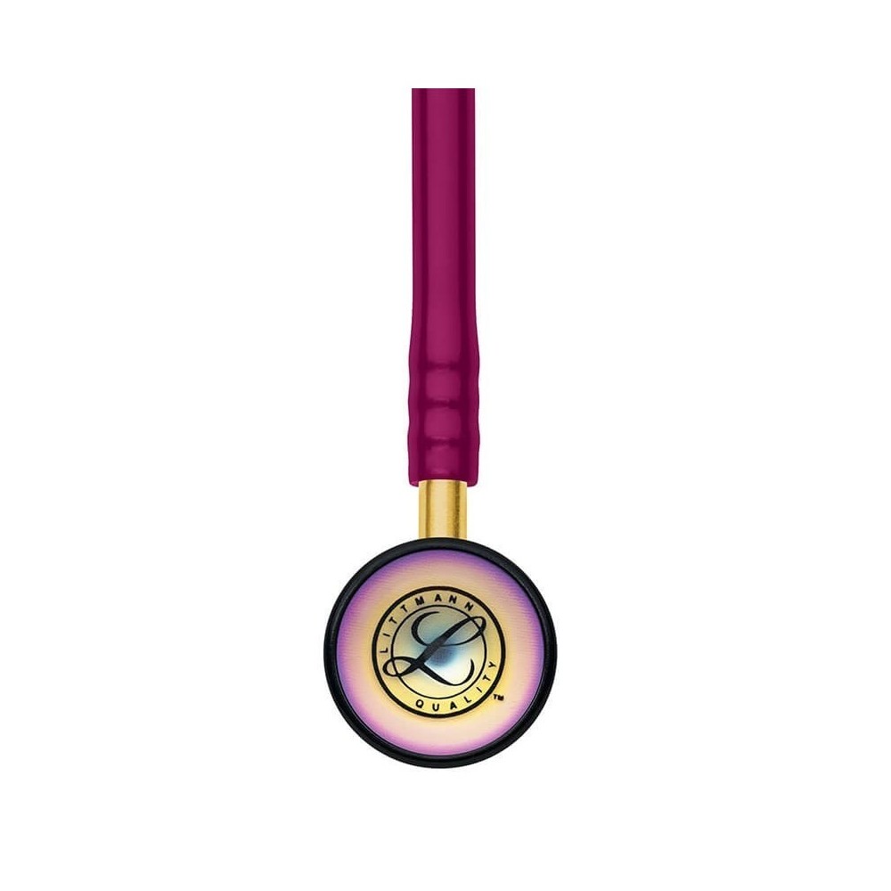 Stetoscop 3M™ Littmann® Classic II Infant Roz Inchis Si Capsula Curcubeu (Rasperry/Rainbow)