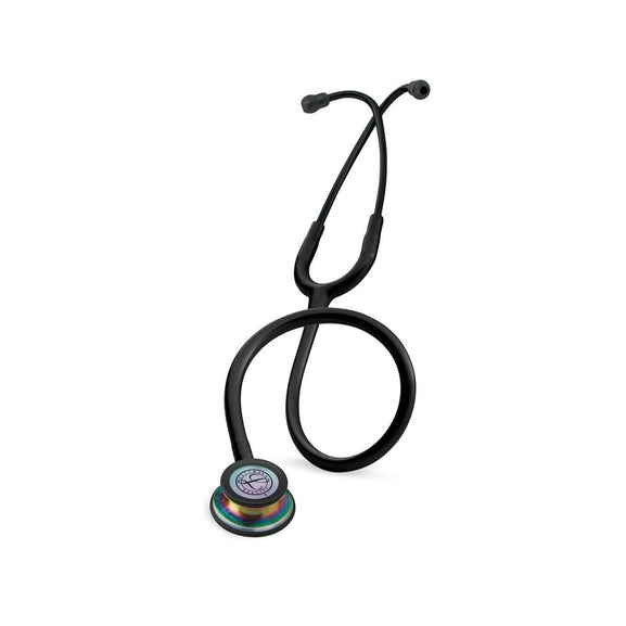 Stetoscop 3M™ Littmann® Classic III Negru Si Capsula Curcubeu (Black/Rainbow)