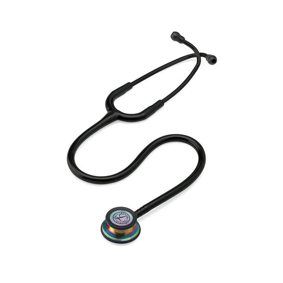 Stetoscop 3M™ Littmann® Classic III Negru Si Capsula Curcubeu (Black/Rainbow)