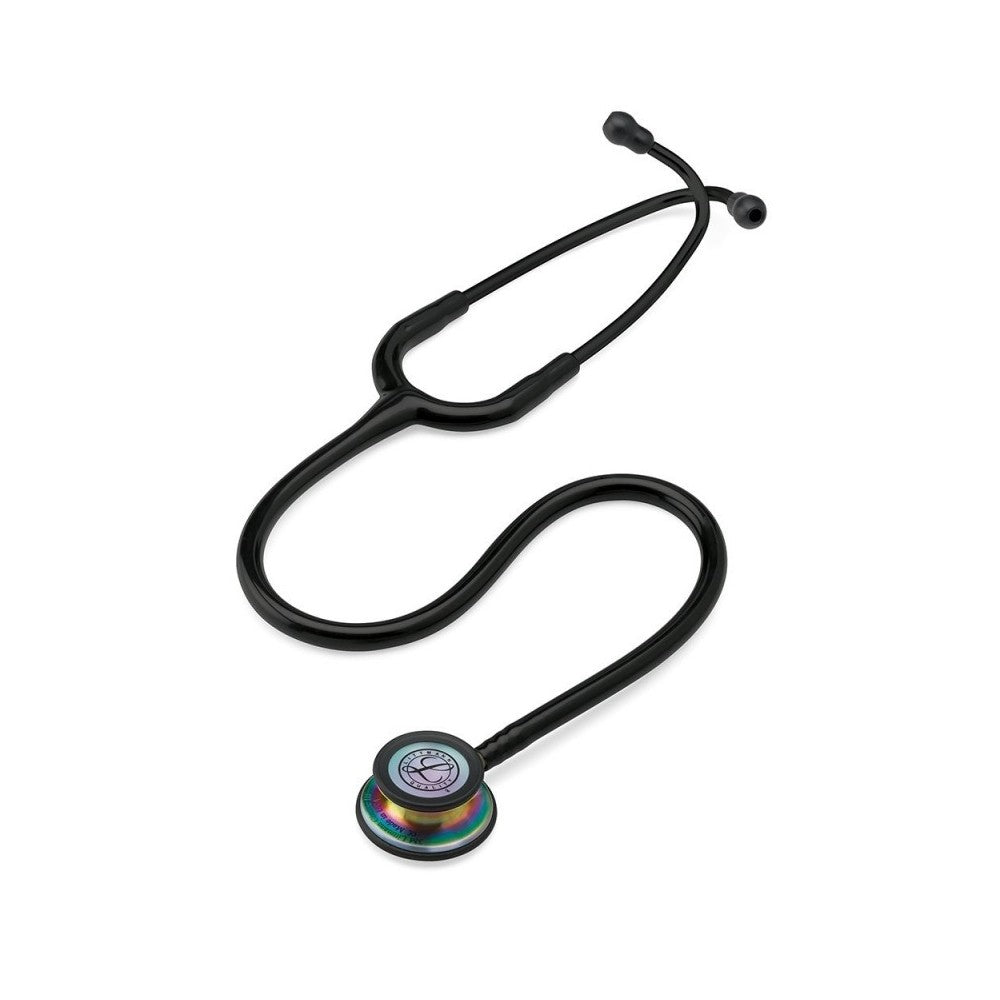 Stetoscop 3M™ Littmann® Classic III Negru Si Capsula Curcubeu (Black/Rainbow)