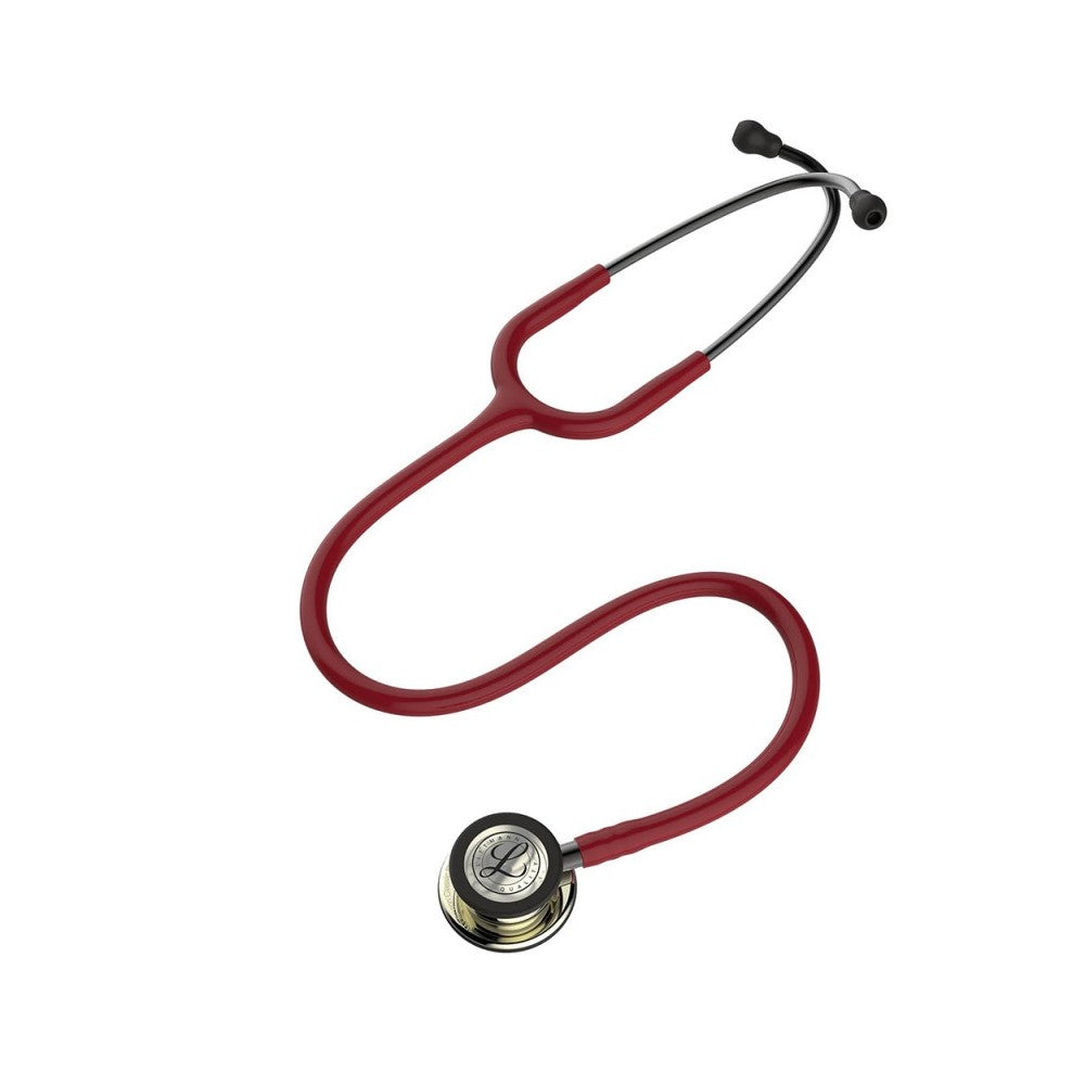 Stetoscop 3M™ Littmann® Classic III Rosu Burgundia Si Capsula Sampanie (Burgundy/Champagne)