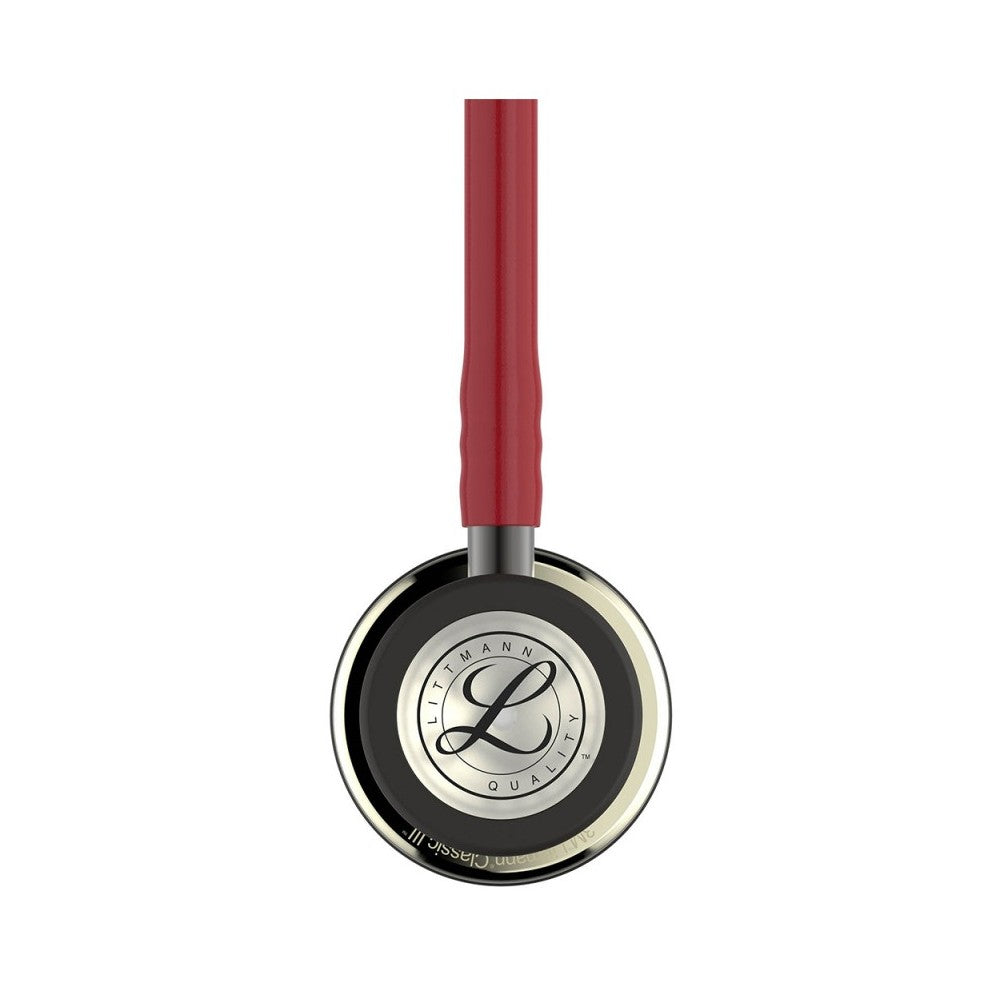 Stetoscop 3M™ Littmann® Classic III Rosu Burgundia Si Capsula Sampanie (Burgundy/Champagne)