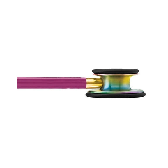 Stetoscop 3M™ Littmann® Classic III Roz Inchis Si Capsula Curcubeu (Rasperry/Rainbow)