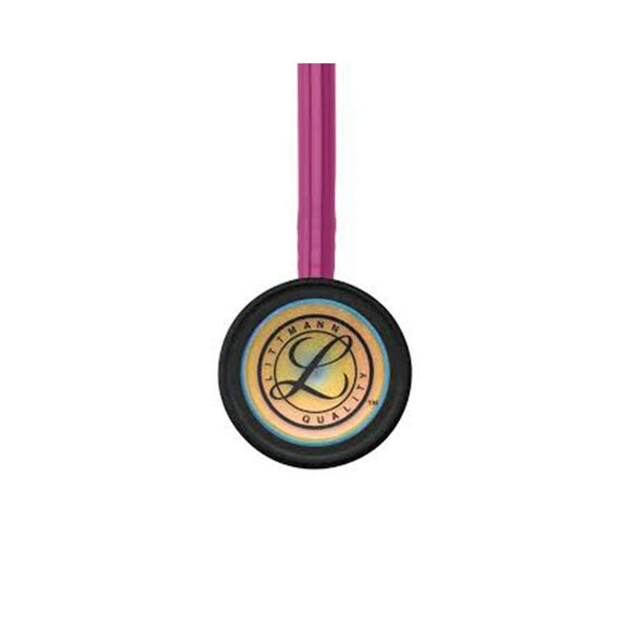 Stetoscop 3M™ Littmann® Classic III Roz Inchis Si Capsula Curcubeu (Rasperry/Rainbow)