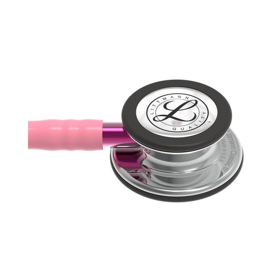 Stetoscop 3M™ Littmann® Classic III Roz Perlat Si Capsula Oglinda (Pearl Pink/Mirror)