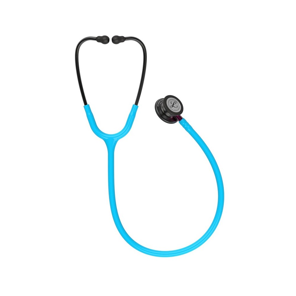 Stetoscop 3M™ Littmann® Classic III Turcoaz/Roz Si Capsula Fumurie (Turquoise/Pink/Smoke)