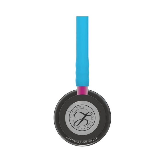 Stetoscop 3M™ Littmann® Classic III Turcoaz/Roz Si Capsula Fumurie (Turquoise/Pink/Smoke)