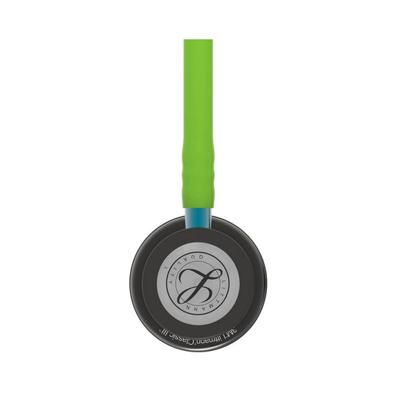 Stetoscop 3M™ Littmann® Classic III Verde Lamaie/Albastru Si Capsula Fumurie (Lime Green/Blue/Smoke)