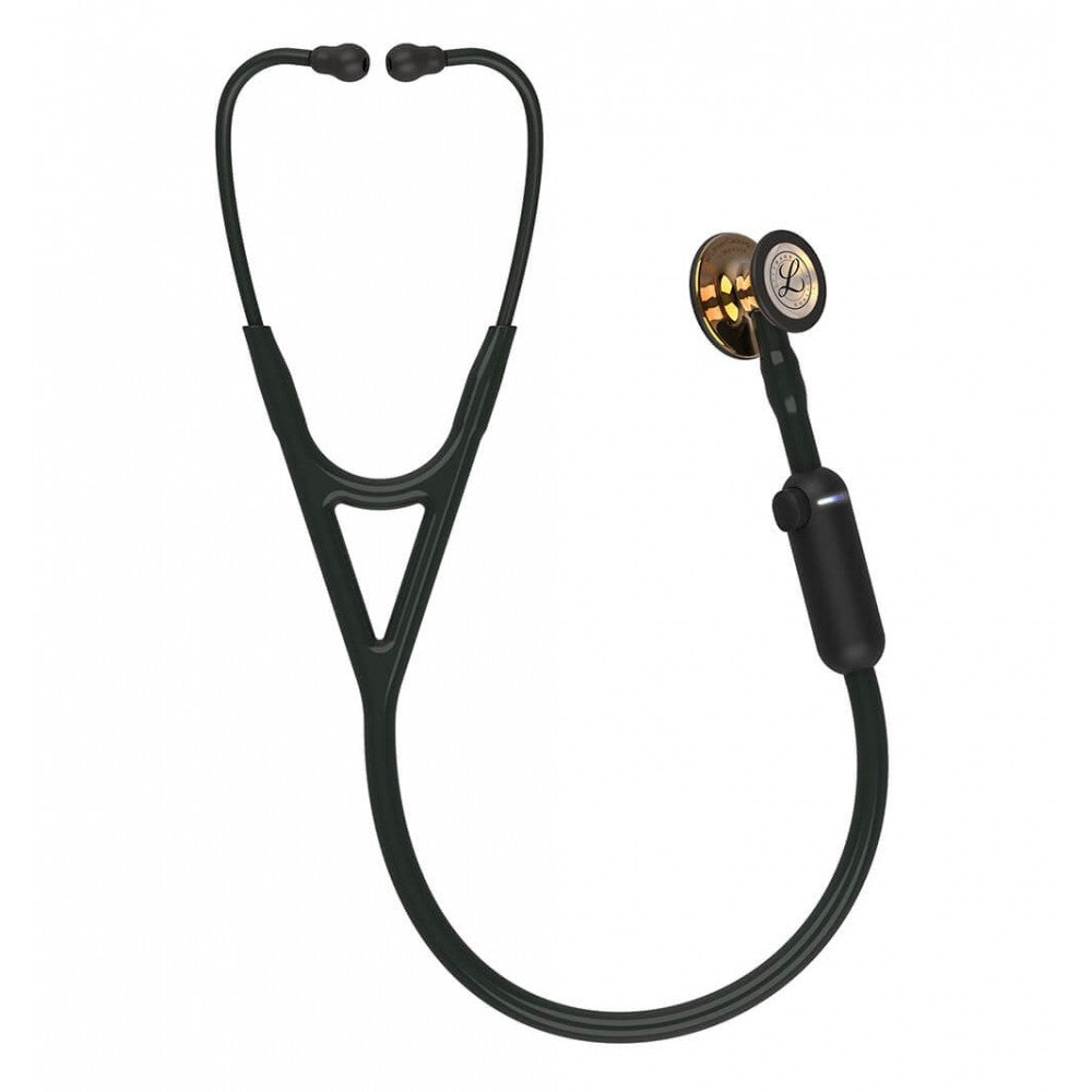 Stetoscop Electronic 3M™ Littmann® CORE Digital Negru Si Capsula Cupru (Black/High-Polish Copper)