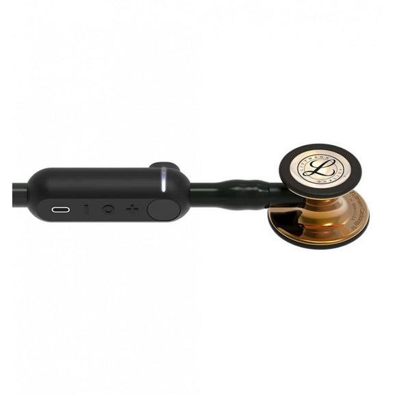 Stetoscop Electronic 3M™ Littmann® CORE Digital Negru Si Capsula Cupru (Black/High-Polish Copper)