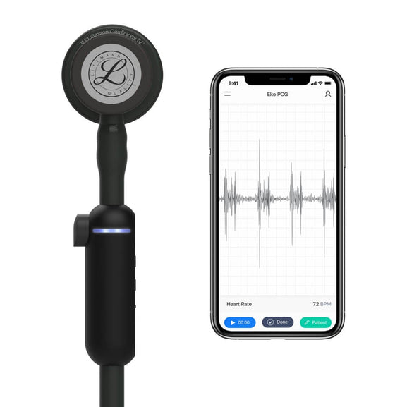Stetoscop Electronic 3M™ Littmann® Core Digital Negru Complet (Black Edition)
