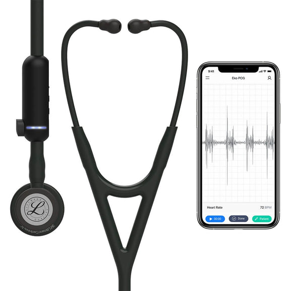 Stetoscop Electronic 3M™ Littmann® Core Digital Negru Complet (Black Edition)