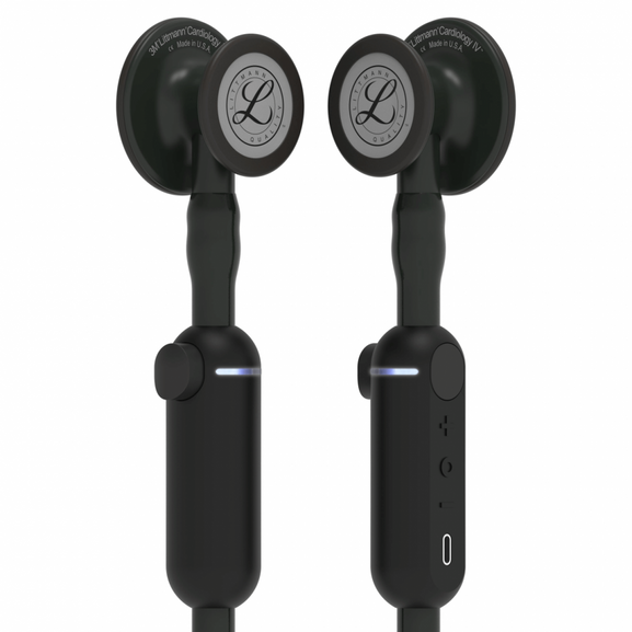Stetoscop Electronic 3M™ Littmann® Core Digital Negru Complet (Black Edition)