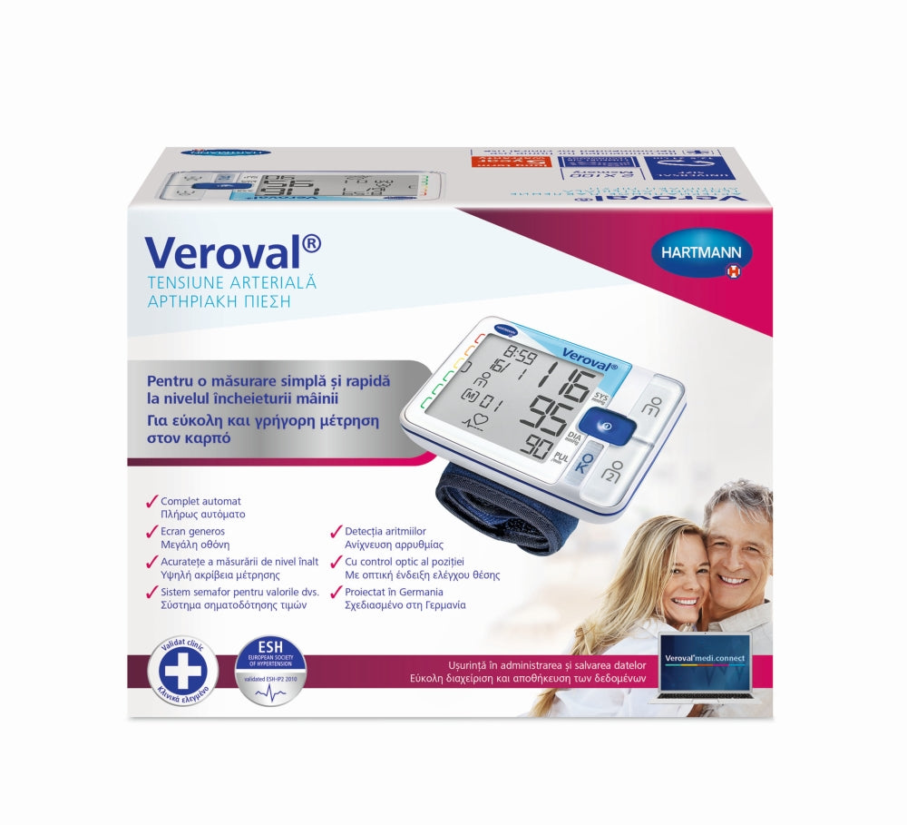 veroval tensiometru pentru incheietura mainii amb